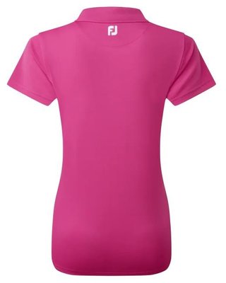 FootJoy Stretch Pique Solid polo donna, heather pink
