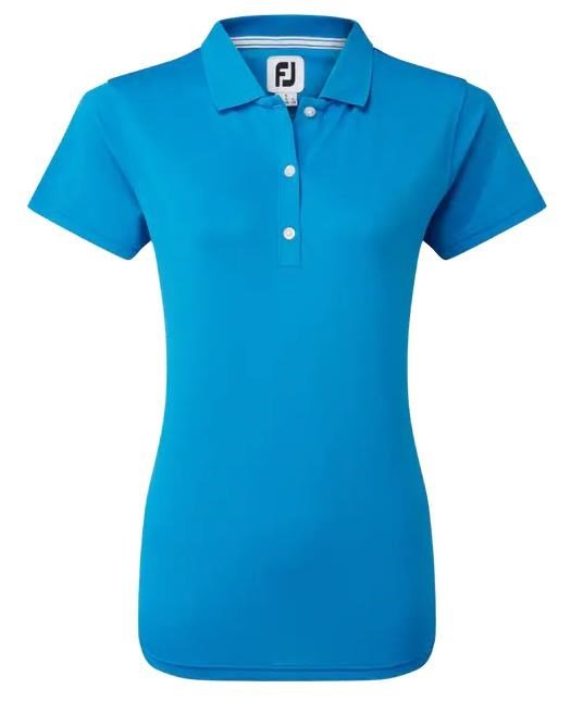 FootJoy Stretch Pique Solid polo donna, cobalt
