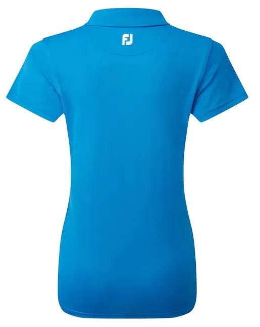 FootJoy Stretch Pique Solid polo donna, cobalt