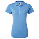 FootJoy Stretch Pique Solid polo donna, azzurro