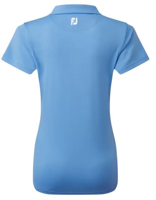 FootJoy Stretch Pique Solid polo donna, azzurro