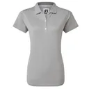 FootJoy Stretch Pique Solid polo donna, heather gray