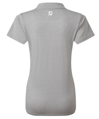 FootJoy Stretch Pique Solid polo donna, heather gray
