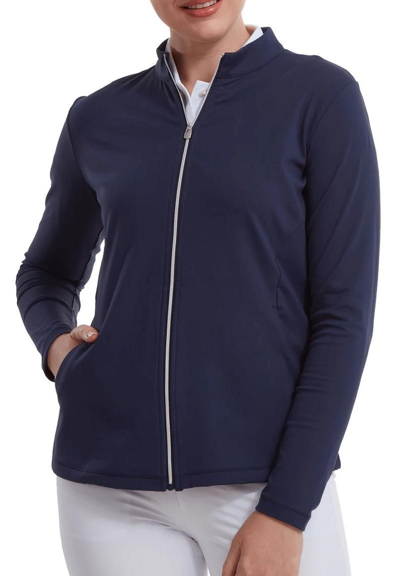 FootJoy Full-Zip Midlayer felpa donna, navy