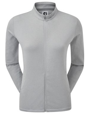 FootJoy Full-Zip Midlayer felpa da donna, grigia