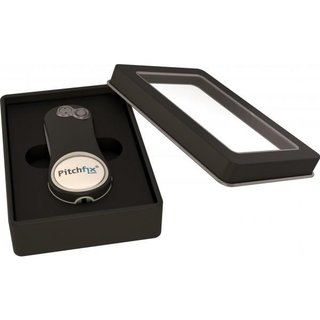 Pitchfix Hybrid 2.0/Fusion gift tin box (transpalent lid), nero