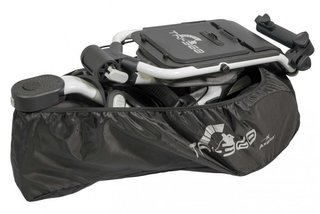 Axglo Tri-360 V2 Wheel Cover, nero