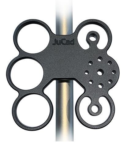 JuCad porta tablet per tutti i carrelli JuCad, nero