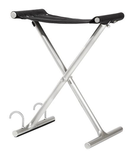 JuCad Golfer Seat made of Carbon, argento