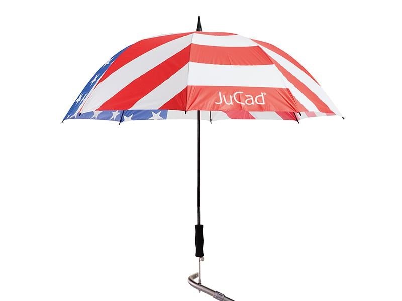JuCad telescopic golf umbrella 68" con pin, stars & stripes