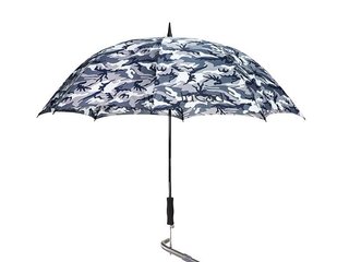 JuCad telescopic golf umbrella 68" with pin, camouflage/grigio