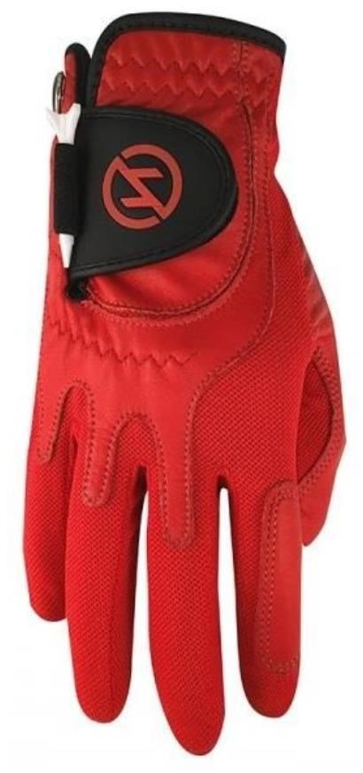 Zero Friction Cabretta guanto da golf uomo, rosso