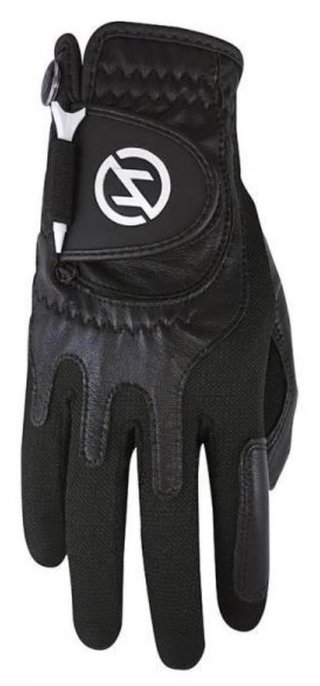Zero Friction Cabretta guanto da golf uomo, nero