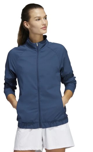Adidas Essentials Full Zip giacca donna, crew navy