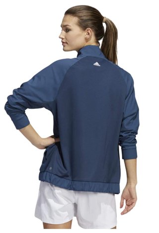 Adidas Essentials Full Zip giacca donna, crew navy