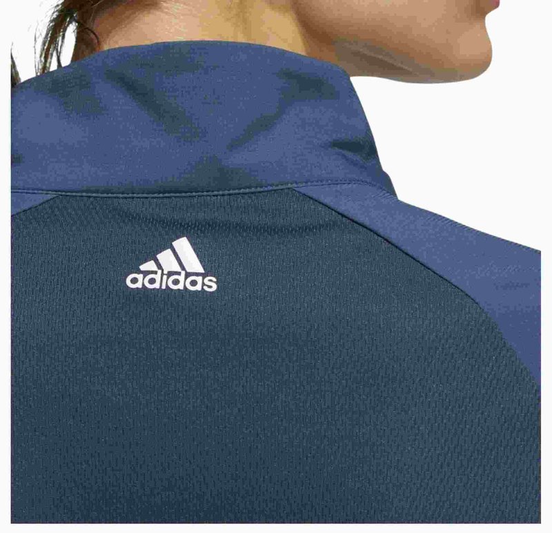 Adidas Essentials Full Zip giacca donna, crew navy
