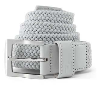 FootJoy Braided cintura da uomo, grigia