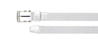 FootJoy Women's Braided cintura da donna, bianca