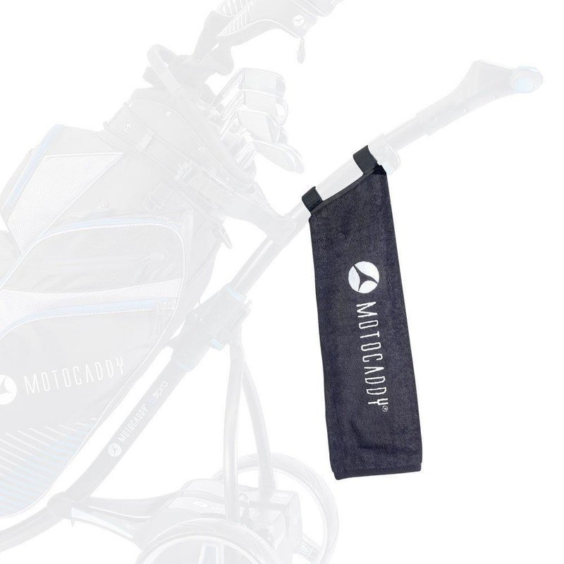 Motocaddy Deluxe Trolley asciugamano, nero