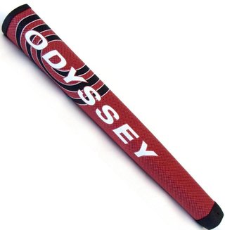 Odyssey Jumbo putter grip, rosso
