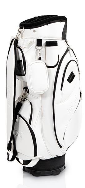 JuCad Style cart bag, bianco/nero
