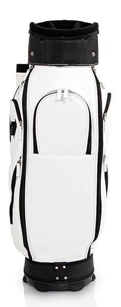 JuCad Style cart bag, bianco/nero