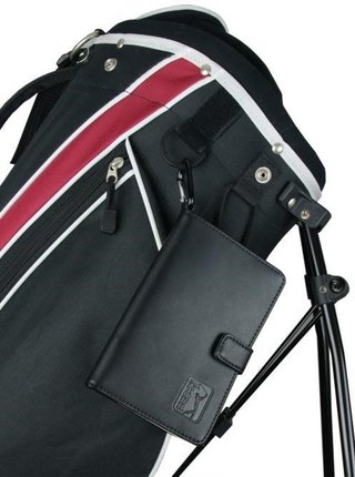 PGA Tour Real Leather Score Card and Accessory Wallet nero