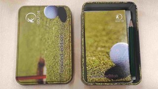 Golfové hrací karty pro mariáš, limitovaná edice Retro accessori
