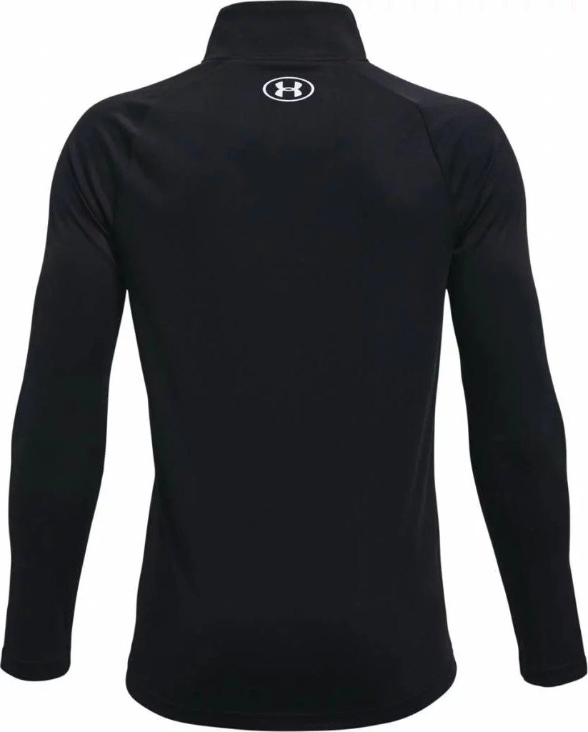 Under Armour Tech 2.0 1/2 Zip maglia sportiva da ragazzo, nera