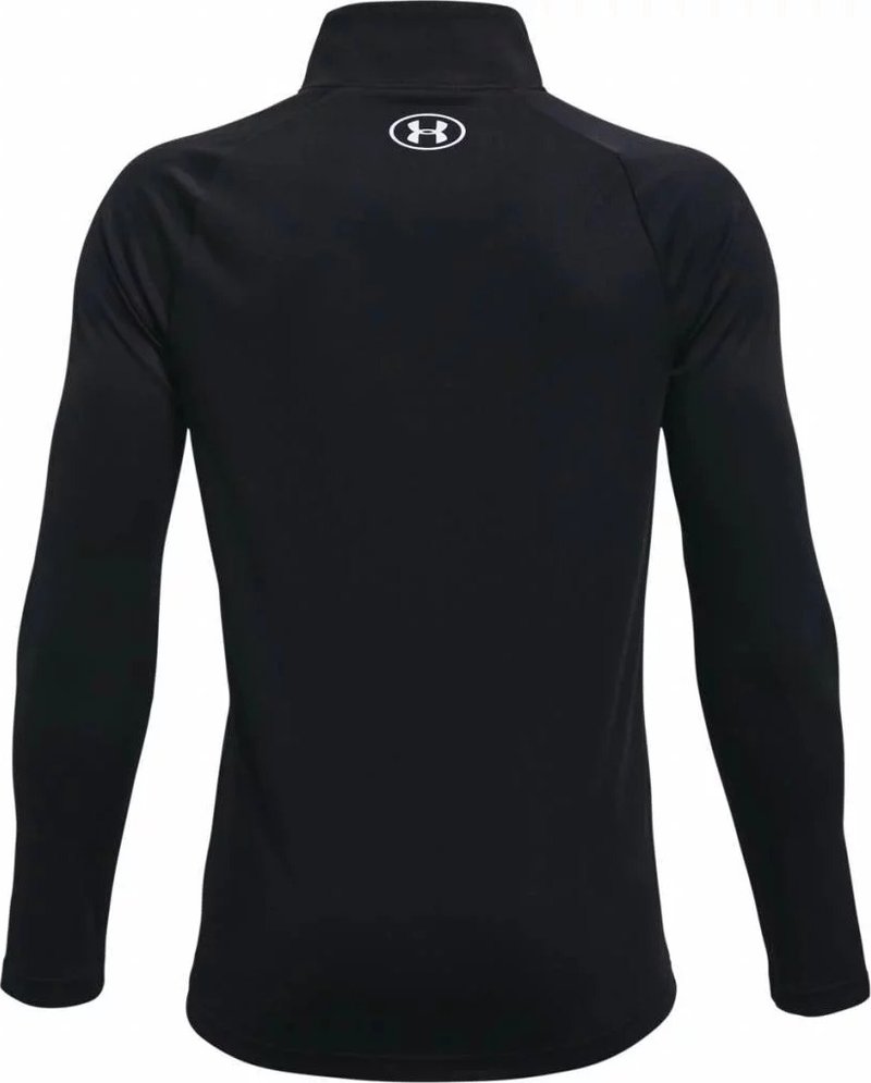 Under Armour Tech 2.0 1/2 Zip maglia sportiva da ragazzo, nera