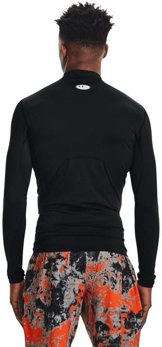 Under Armour ColdGear® Compression Mock maglia termica da uomo, nera