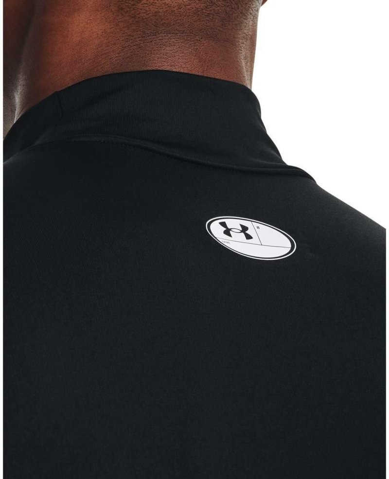 Under Armour ColdGear® Compression Mock maglia termica da uomo, nera