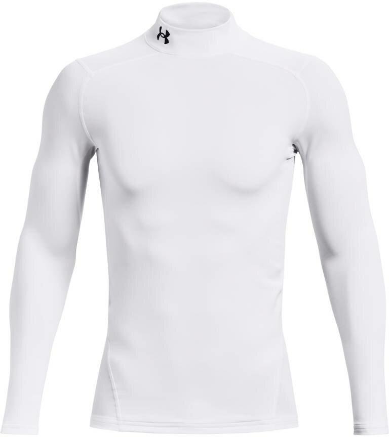 Under Armour ColdGear® Compression Mock maglia termica da uomo, bianca