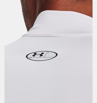 Under Armour ColdGear® Compression Mock maglia termica da uomo, bianca