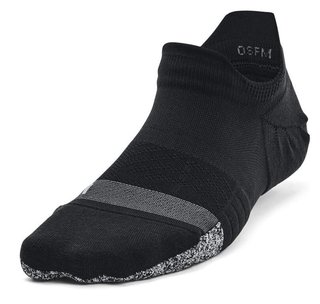 Under Armour Breathe 2 No Show Tab calzini da donna (2 paia), nero