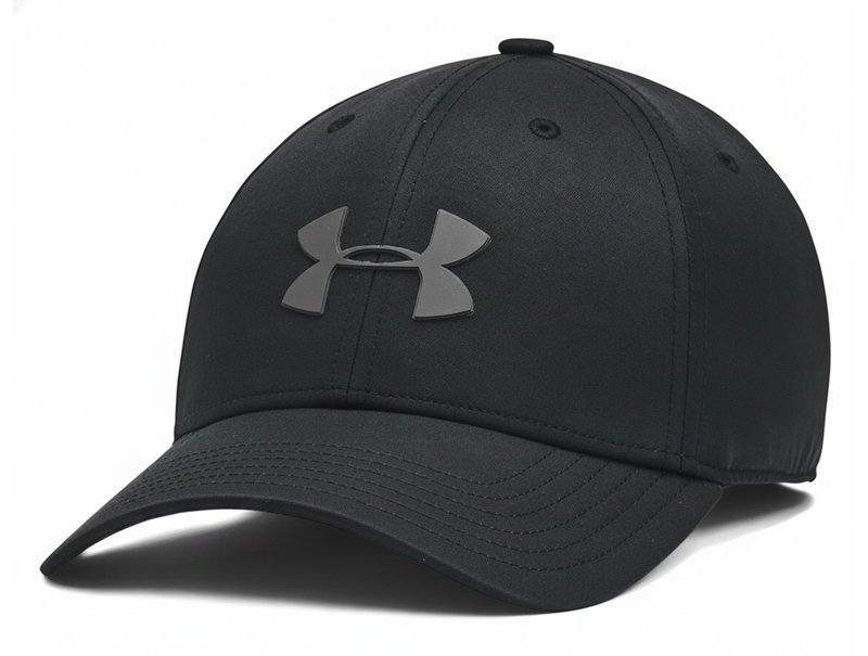 Under Armour Blitzing Low Storm Adj cappellino da uomo, nero/grigio jet