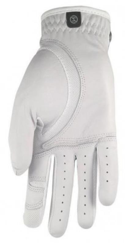Zero Friction Cabretta guanto da golf uomo, bianco