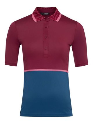 J.Lindeberg Odella polo da donna, anemone