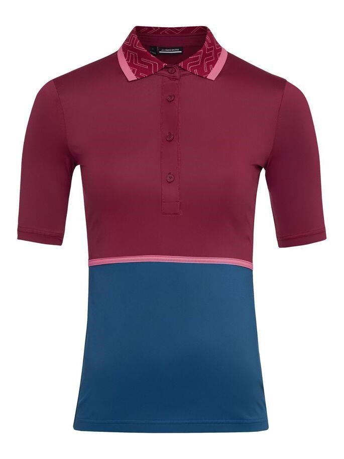J.Lindeberg Odella polo da donna, anemone