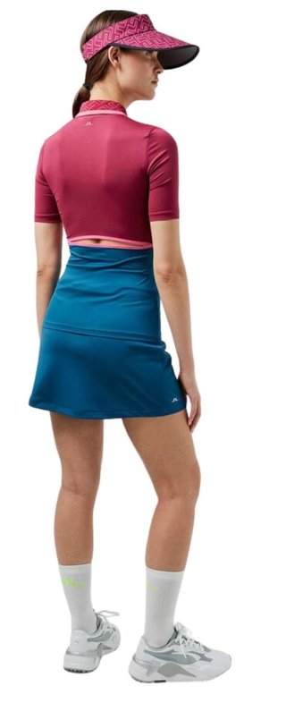 J.Lindeberg Odella polo da donna, anemone
