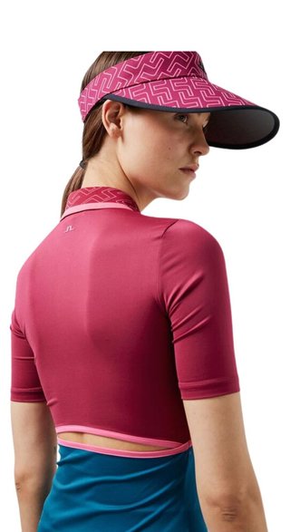 J.Lindeberg Odella polo da donna, anemone