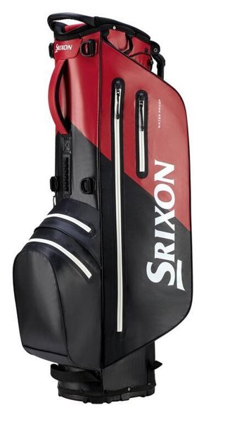 Srixon Waterproof stand bag, nero/rosso