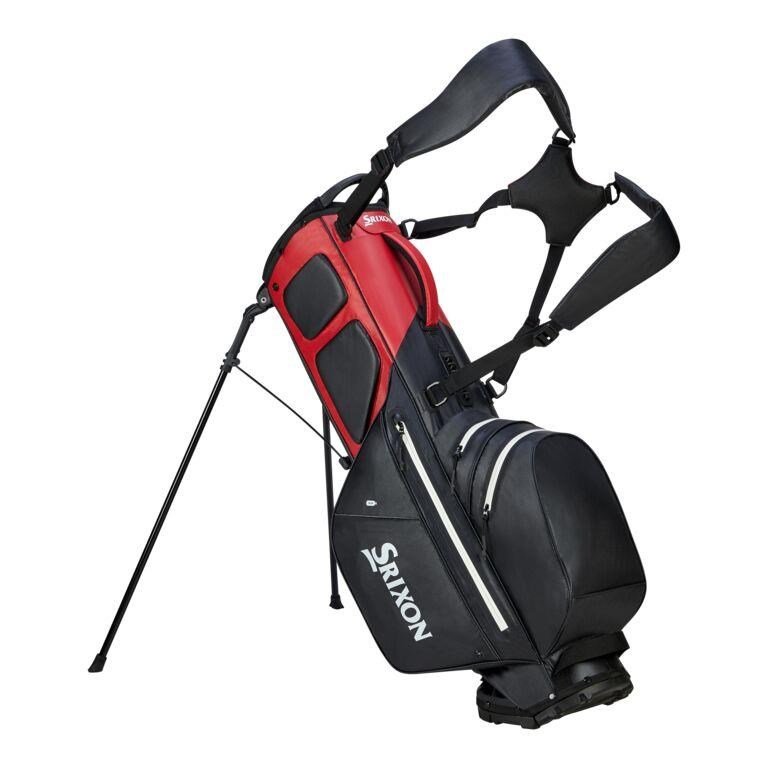 Srixon Waterproof stand bag, nero/rosso