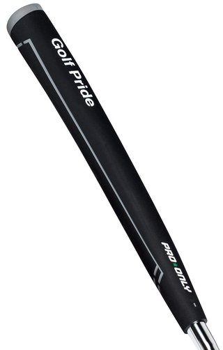 Golf Pride Pro Only Green Star 88cc putter grip, nero