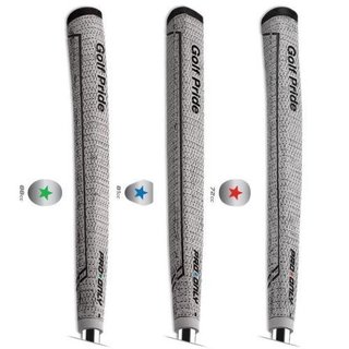 Golf Pride Pro Only Cord Red Star 72cc putter grip, grigio