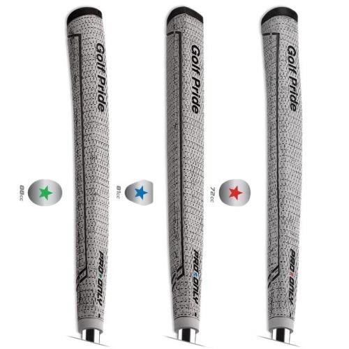Golf Pride Pro Only Cord Green Star 88cc putter grip, grigio