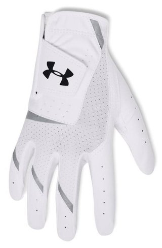 Under Armour IsoChill guanto da golf junior, bianco