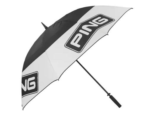PING Golf Ping Tour ombrello da golf 68", nero/bianco