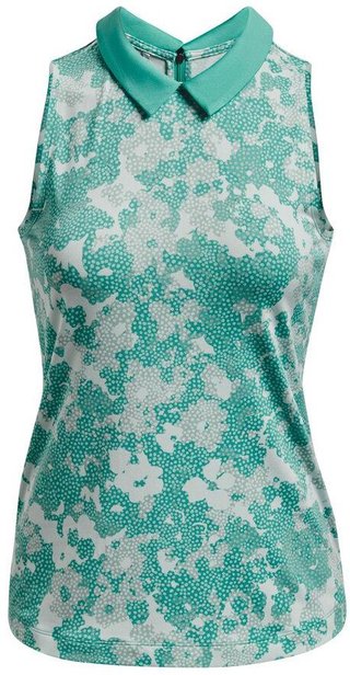 Under Armour Zinger Rise Slvls polo donna senza maniche, verde