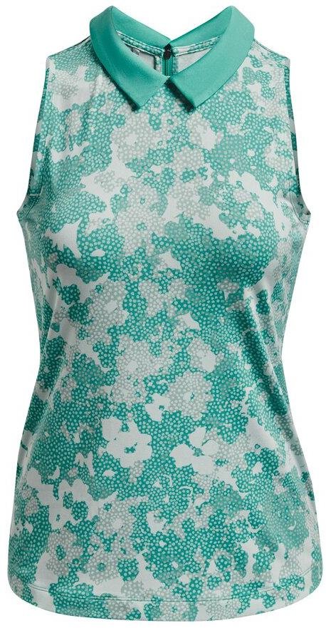 Under Armour Zinger Rise Slvls polo donna senza maniche, verde